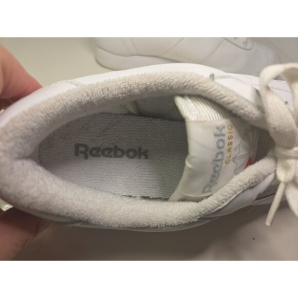 Reebok Classic Princess Soft White Leather Sneaker Women 8.5 Retro Lightweight - Picture 10 of 14